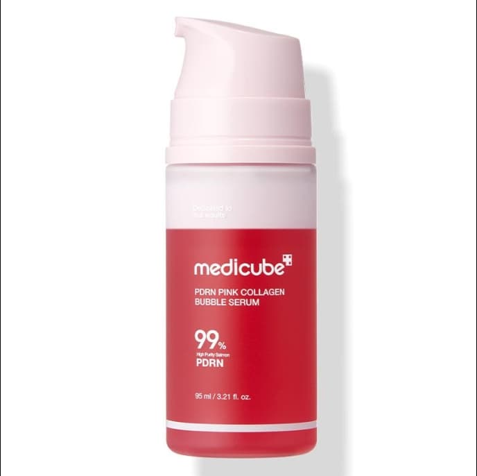 سرم حبابی مدیکیوب PDRN Pink Collagen Bubble Serum — تصویر ۴