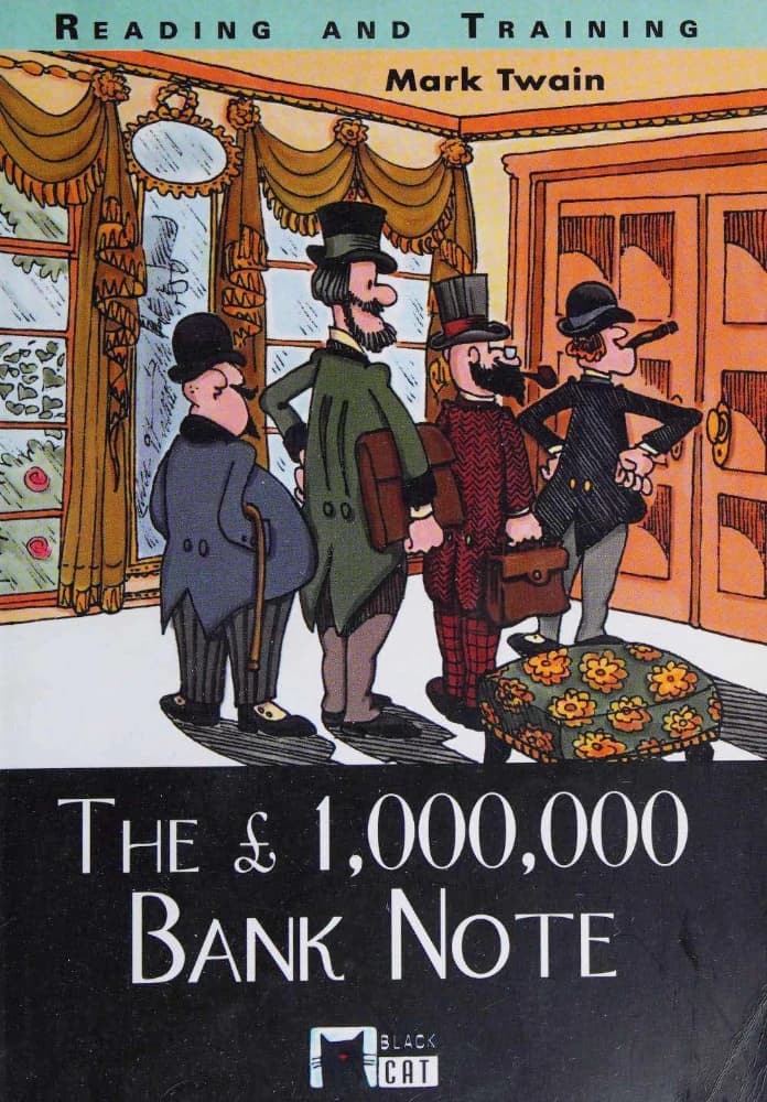 کتاب The 1,000,000 Banknote (اسکناس یک میلیون پوندی) نسخه انگلیسی PDF | Mark Twain