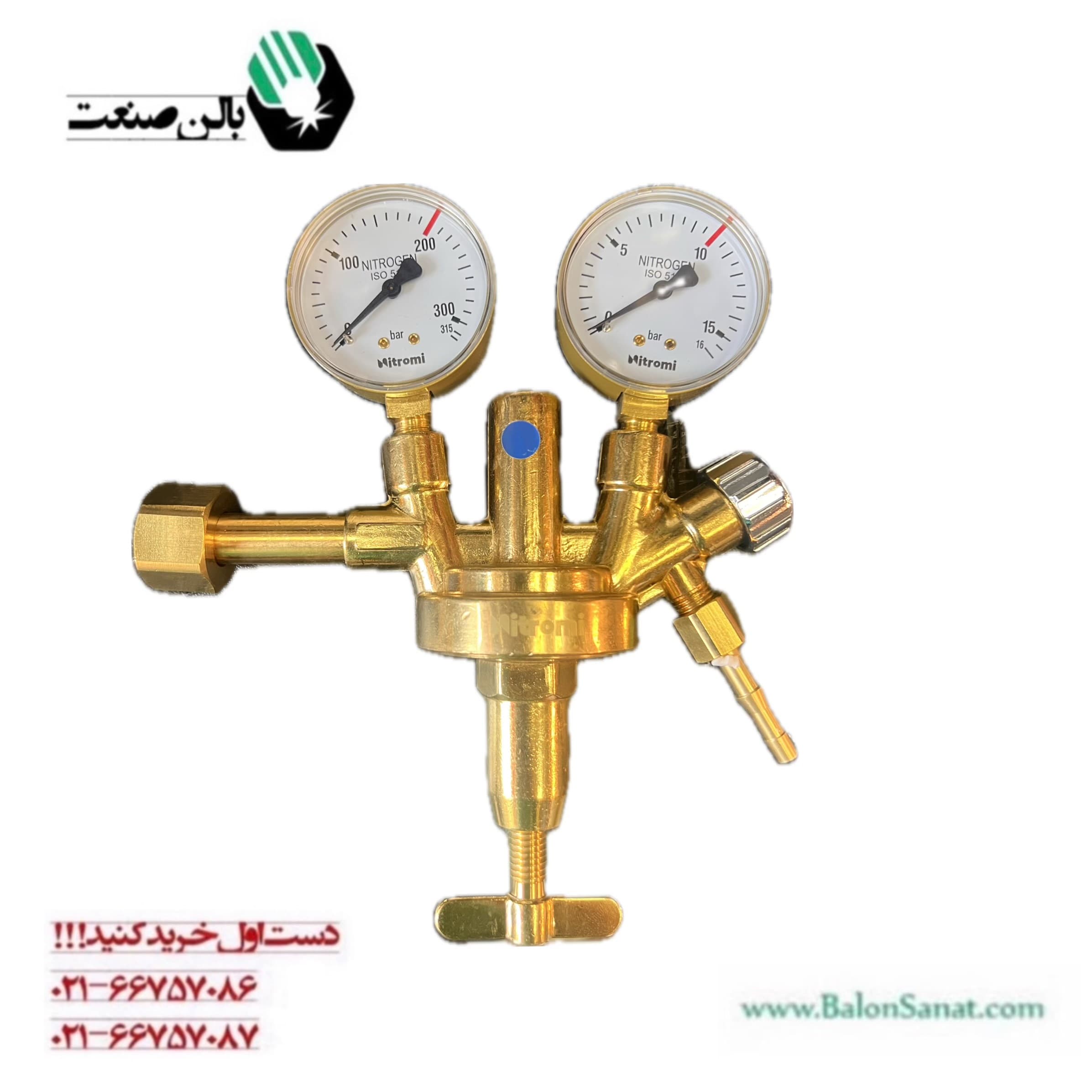 مانومتر نیتروژن طرح زینسر نیترومی کد 5444