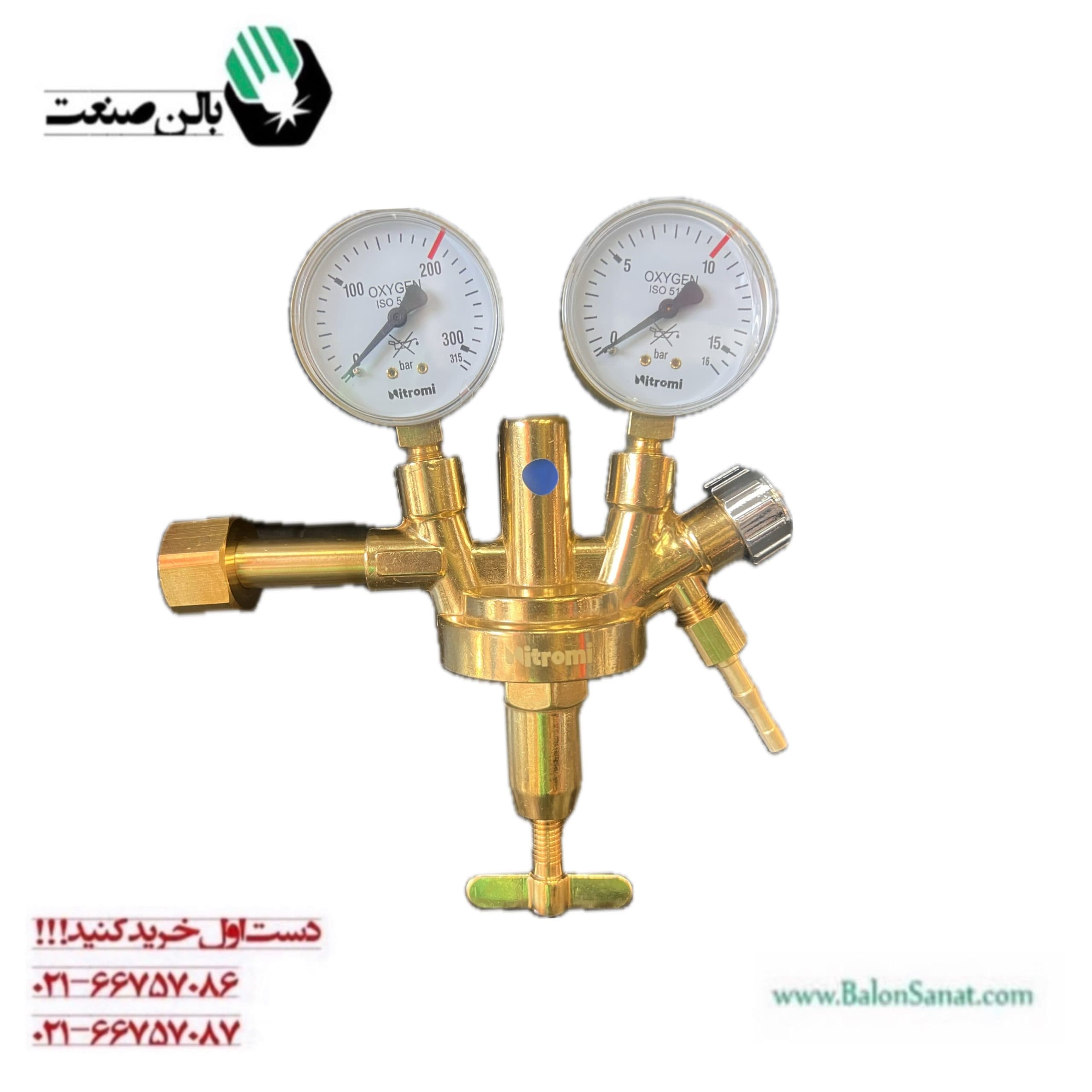 مانومتر اکسیژن طرح زینسر نیترومی OR-04_5112