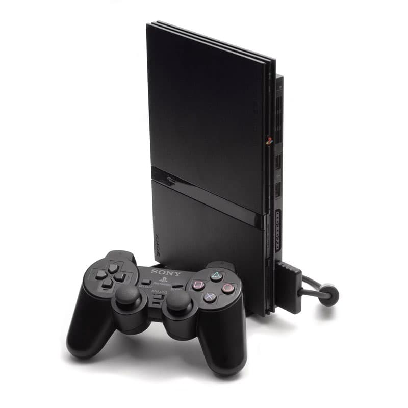 کنسول بازی PS2 اسلیم استوک همراه بازی و فلش | Console Playstation 2