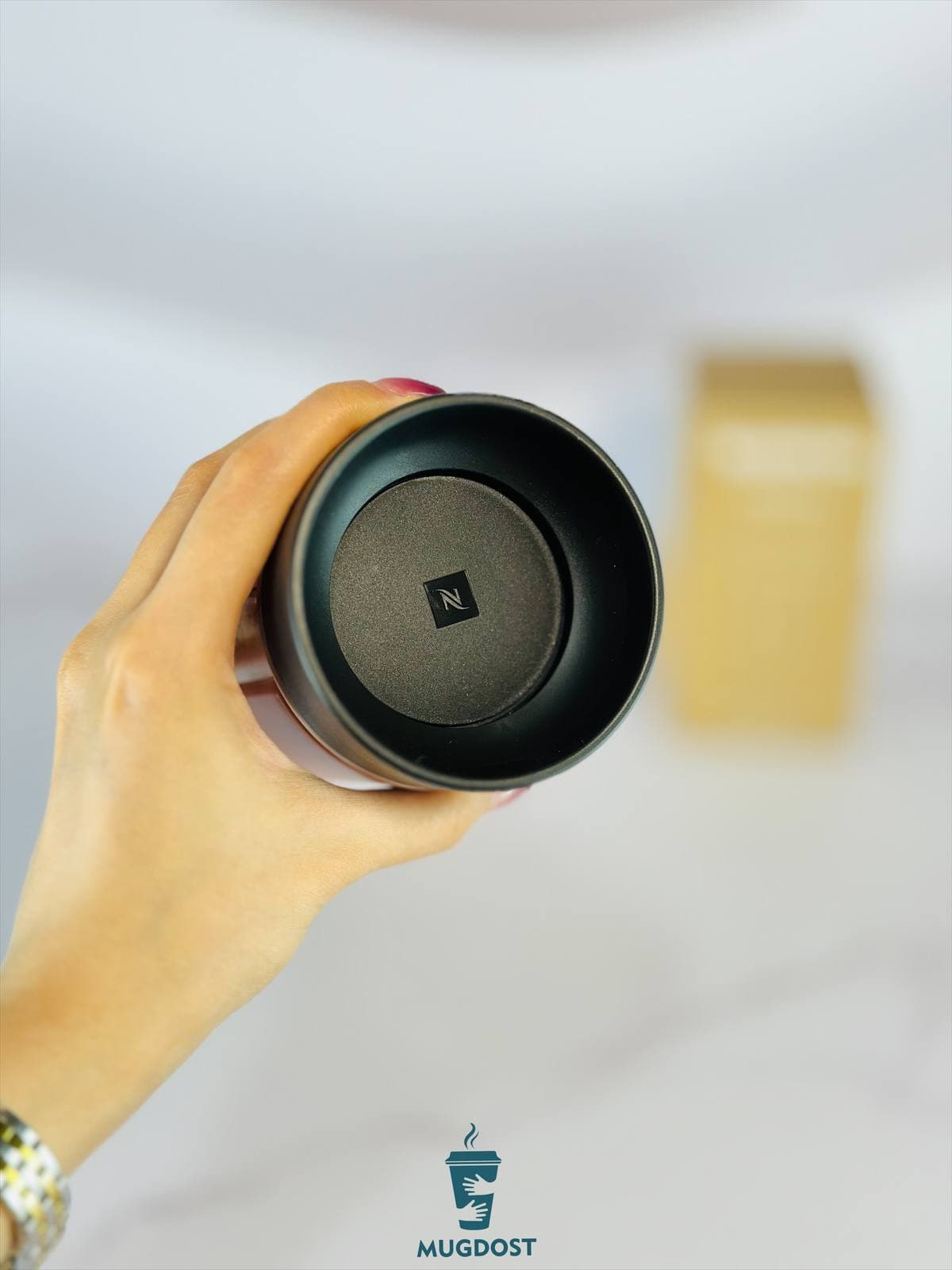تراول ماگ نسپرسو سفالی Nespresso nomad — تصویر ۶