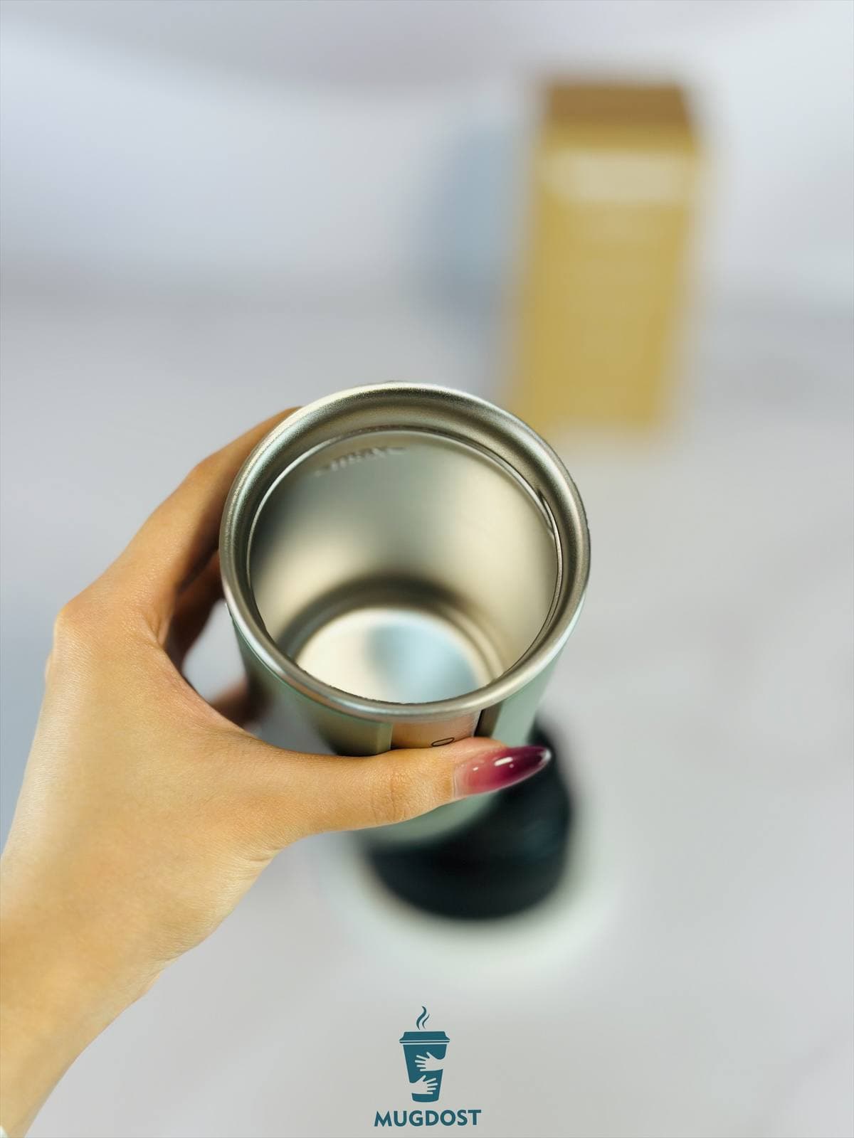 تراول ماگ نسپرسو سبز تیره Nespresso nomad — تصویر ۵