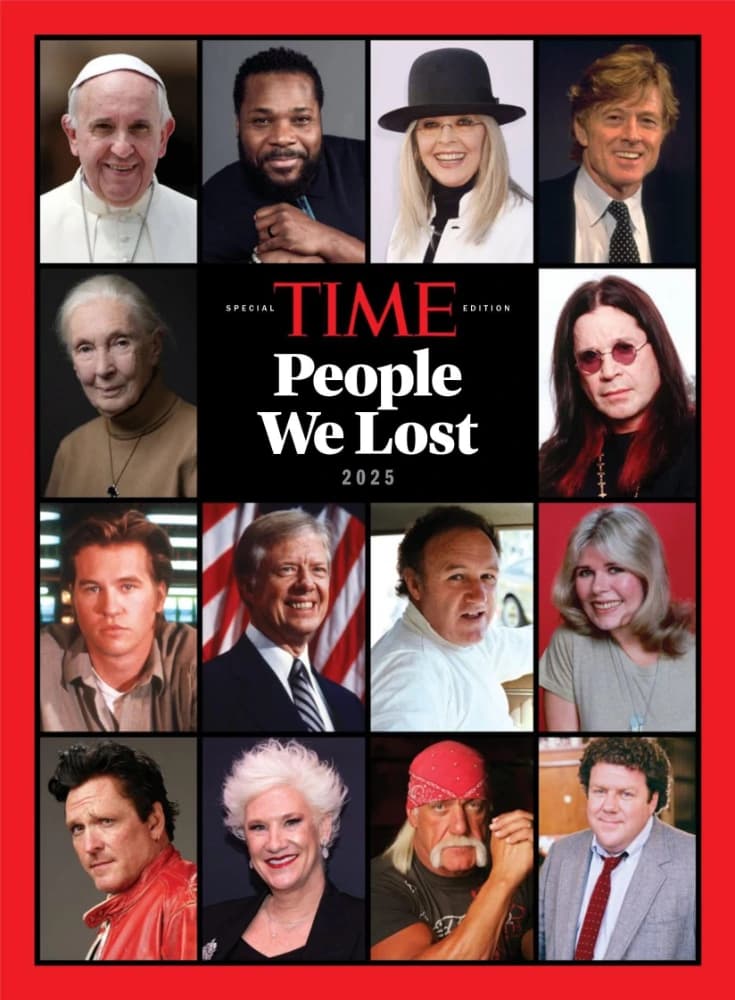 کتاب TIME Special Edition People We Lost 2025 (نسخه ویژه تایم؛ کسانی که در سال 2025 از دست دادیم) نسخه انگلیسی PDF | نامشخص