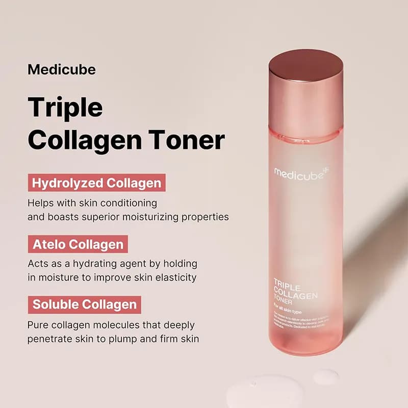 تونر PDRN مدیکیوب PDRN Pink Cica Soothing Toner اصل