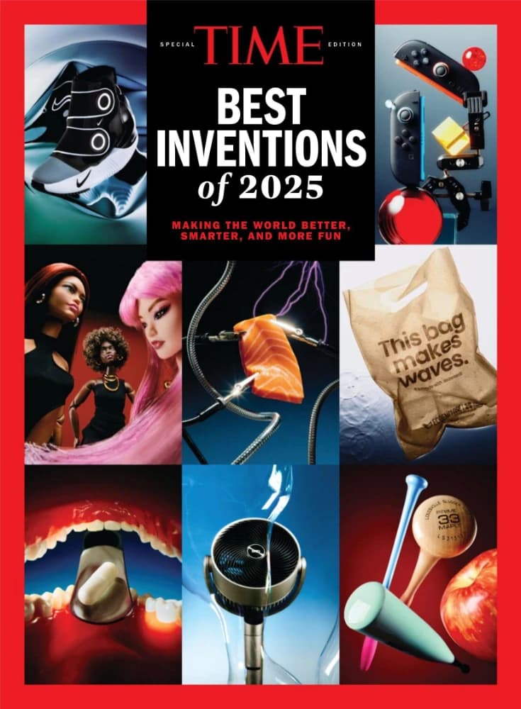 کتاب TIME Special Edition Best Inventions of 2025 (نسخه ویژه تایم؛ بهترین اختراعات سال 2025) نسخه انگلیسی PDF | نامشخص