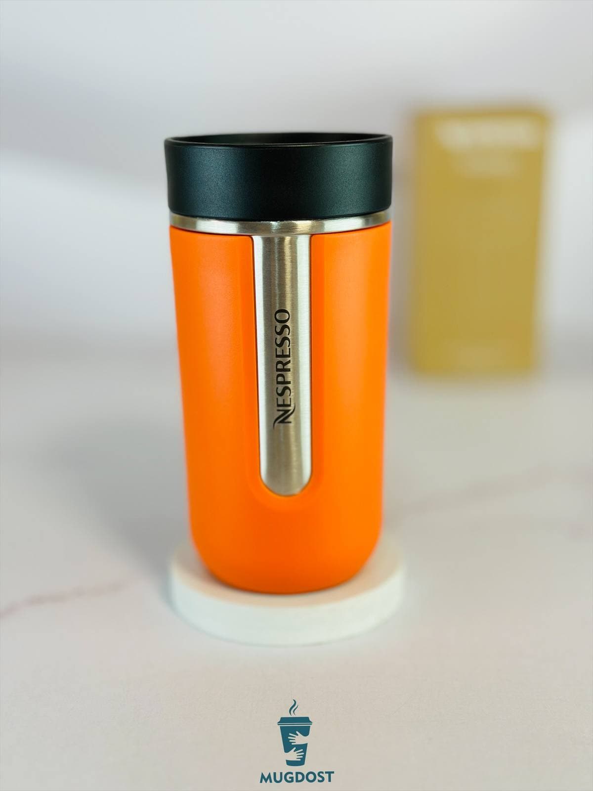 تراول ماگ نسپرسو نارنجی Nespresso nomad