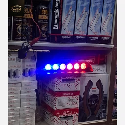 چراغ پلیسی ماشین پاور S7 | چراغ پلیسی خودرو با نورپردازی متنوع — تصویر ۲