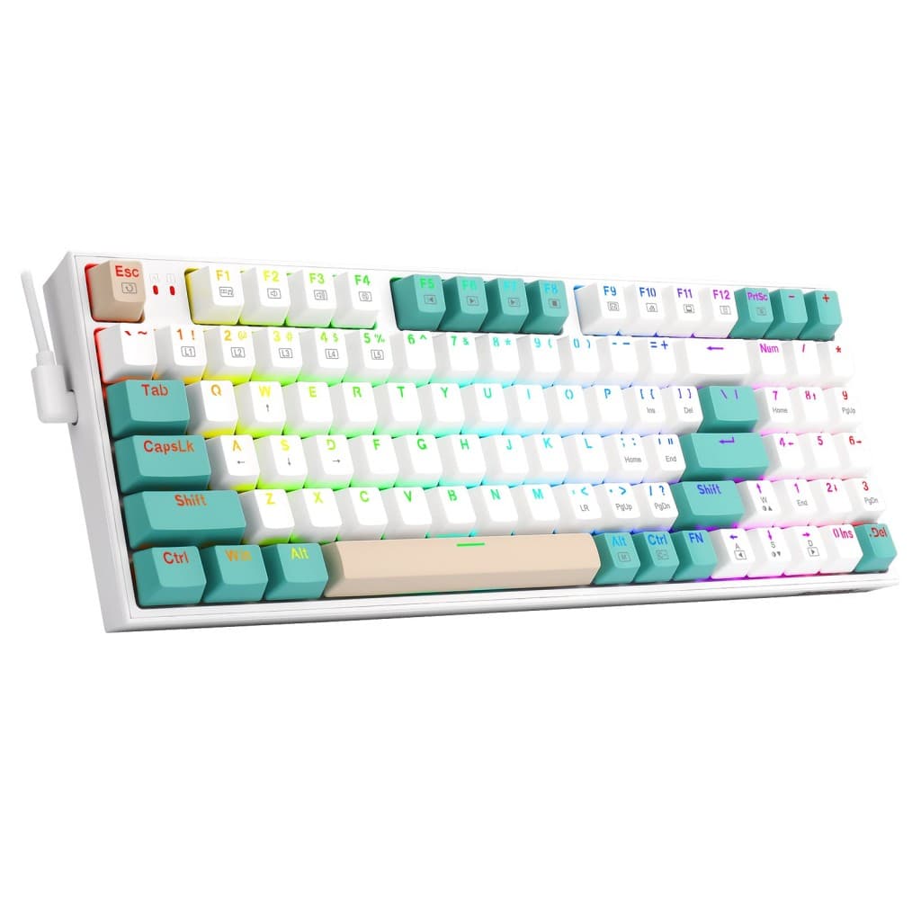 کیبورد گیمینگ ردراگون مدل K643 RGB PRO VEIGAR Brown Switch — تصویر ۳