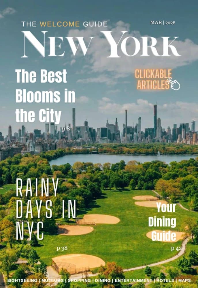 کتاب The Welcome Guide New York Magazine March 2026 (راهنمای خوش‌آمدگویی مجله نیویورک مارس 2026) نسخه انگلیسی PDF | نامشخص