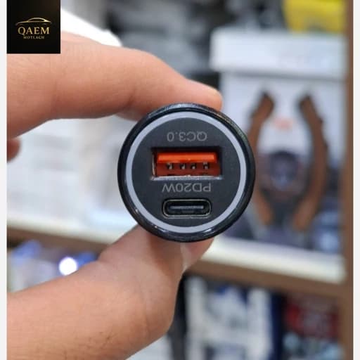 شارژر فندکی خودرو SSW | شارژر فست شارژ Type-C با توان ۳۰ وات — تصویر ۳