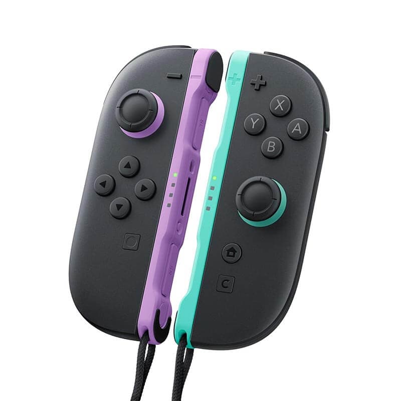 گیم پد Joy-Con 2 رنگ بنفش و سبز روشن — تصویر ۵
