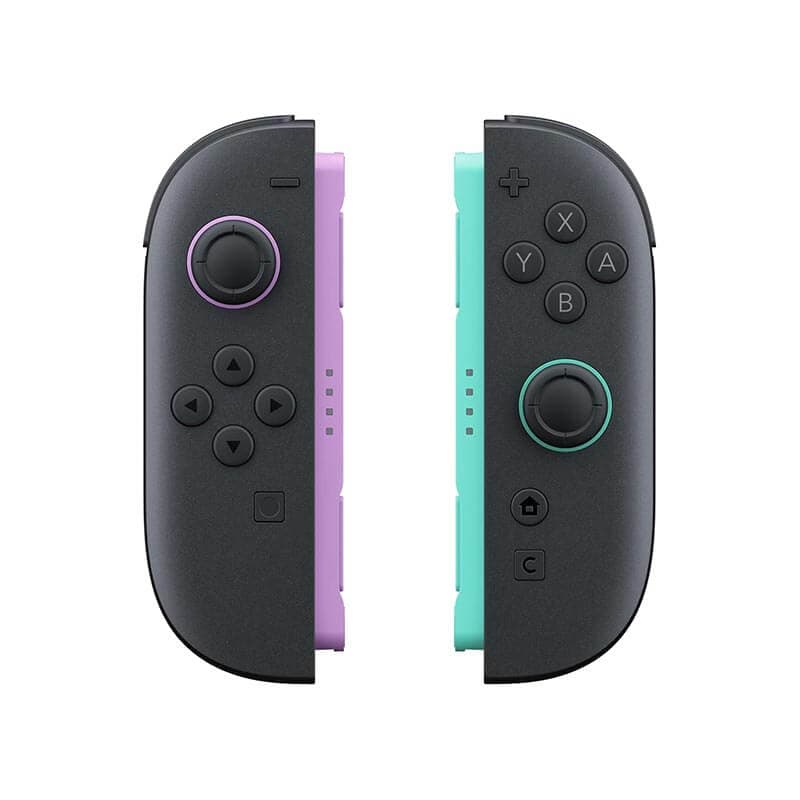 گیم پد Joy-Con 2 رنگ بنفش و سبز روشن — تصویر ۴
