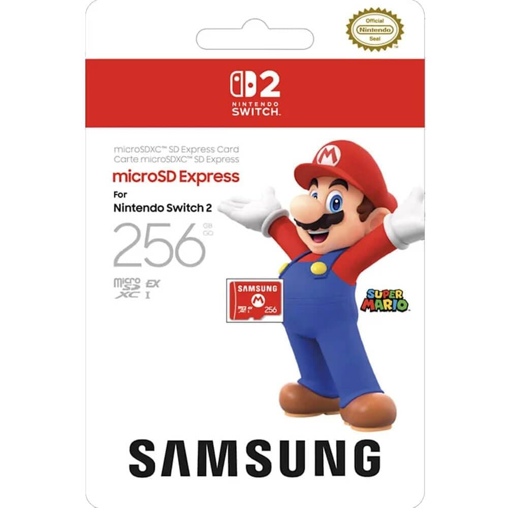 کارت حافظه سامسونگ microSD Express ظرفیت 256 گیگابایت مناسب نینتندو سوییچ 2 — تصویر ۳