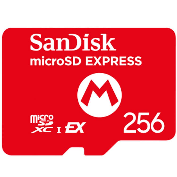 کارت حافظه سن دیسک microSD Express ظرفیت 256 گیگابایت مناسب نینتندو سوییچ 2 — تصویر ۲
