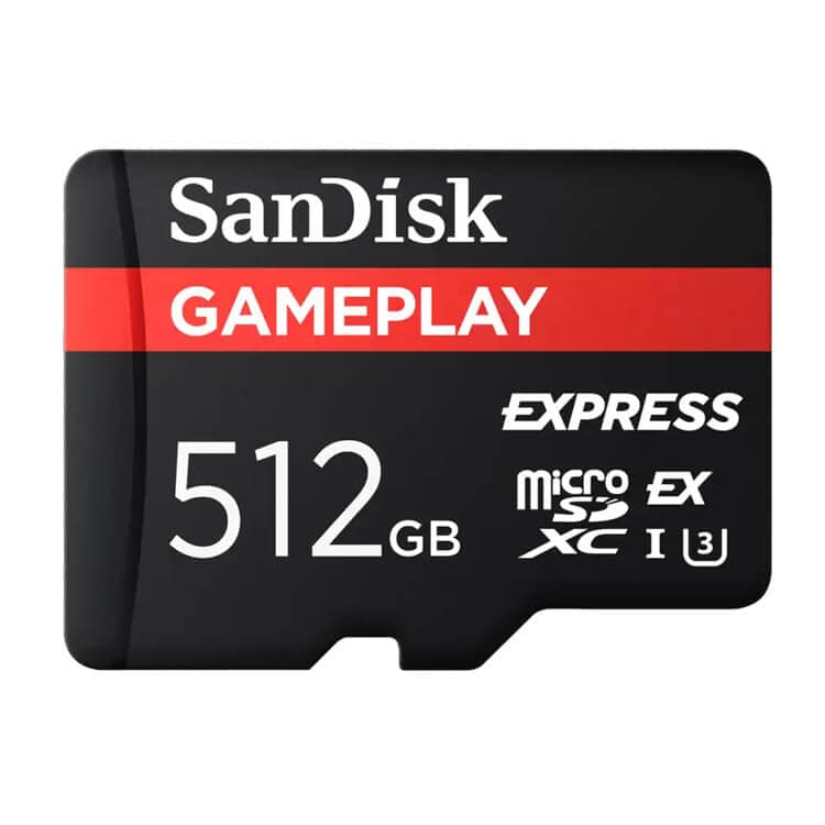 کارت حافظه میکرو اس دی سن دیسک مدل GamePlay Express ظرفیت 512 گیگابایت