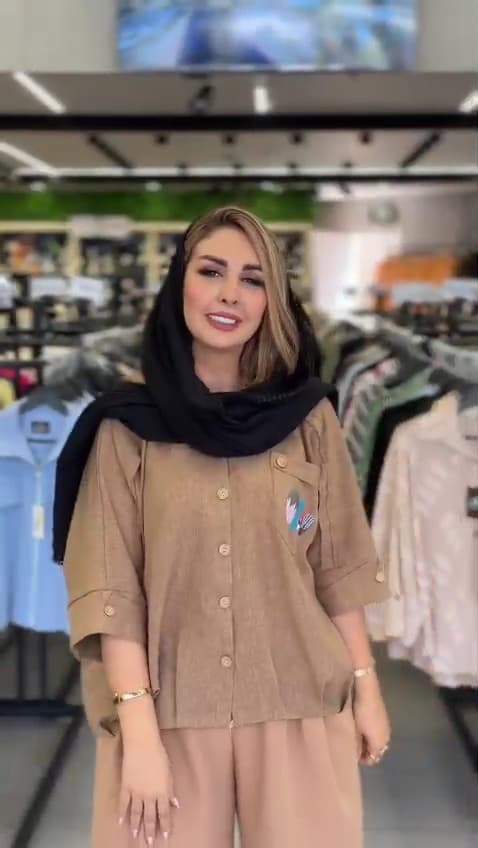 شومیز زنانه مدل سارا پلاس — تصویر ۵