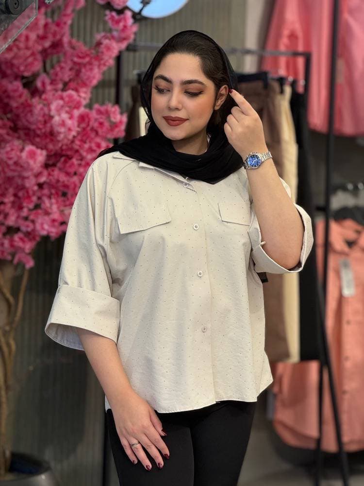 شومیز زنانه مدل سحر — تصویر ۲