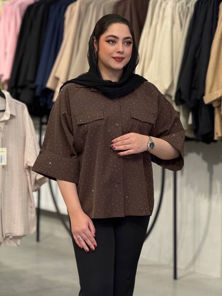 شومیز زنانه مدل سحر — تصویر ۶