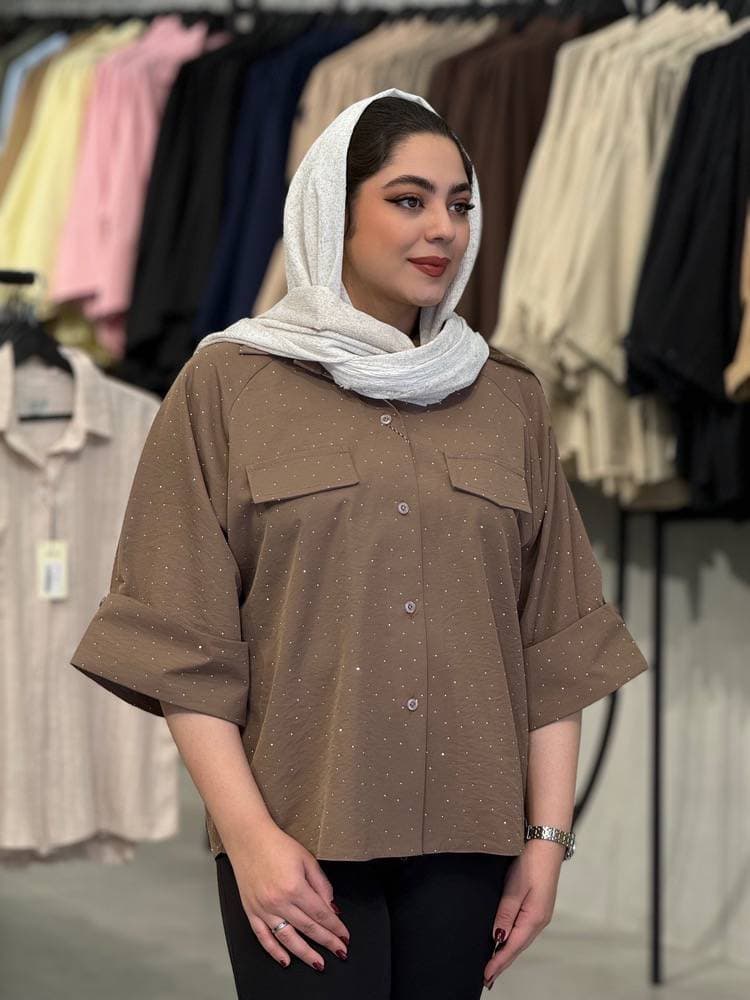شومیز زنانه مدل سحر — تصویر ۵