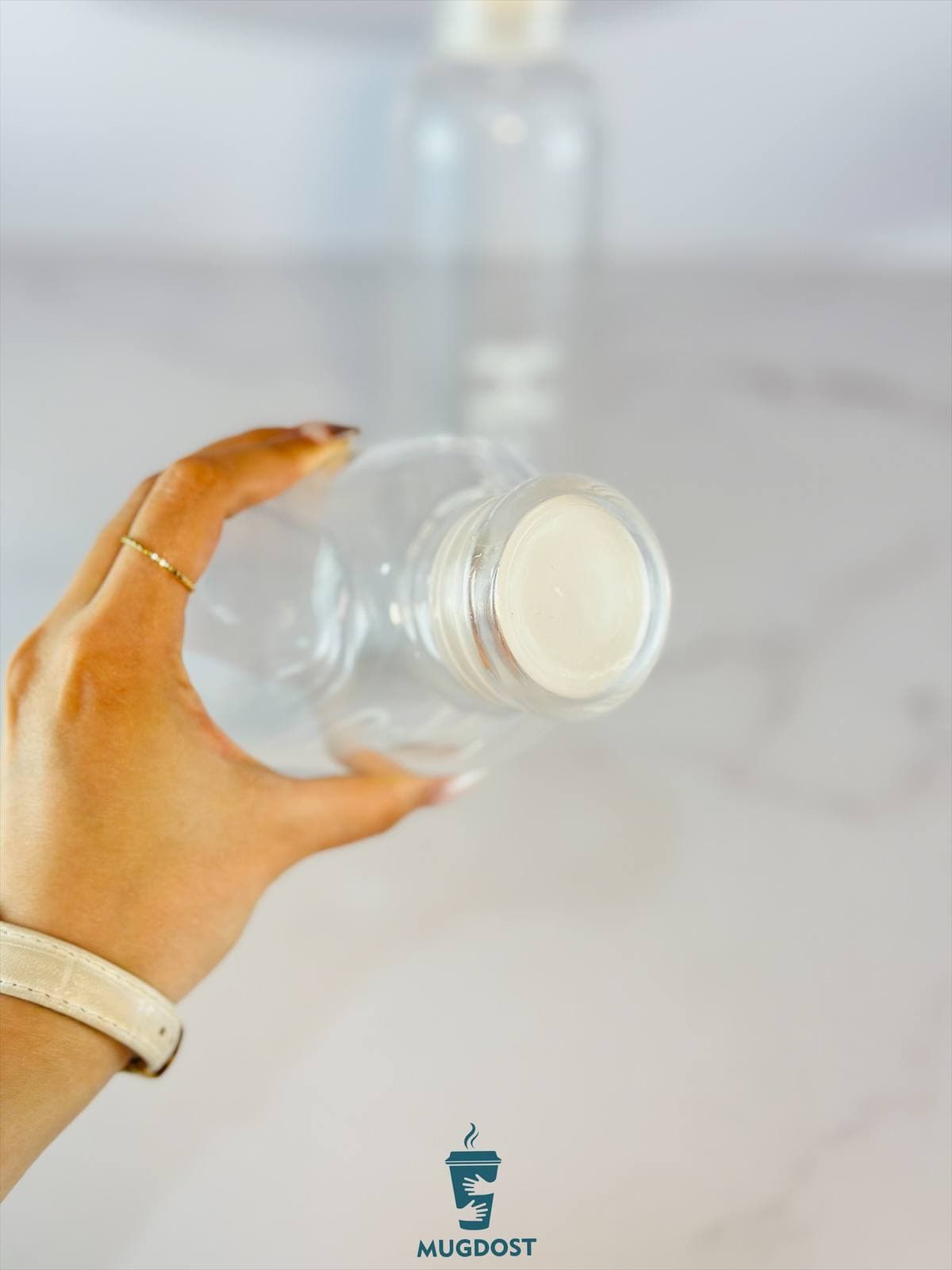 بطری پیرکس H2O سفید — تصویر ۶
