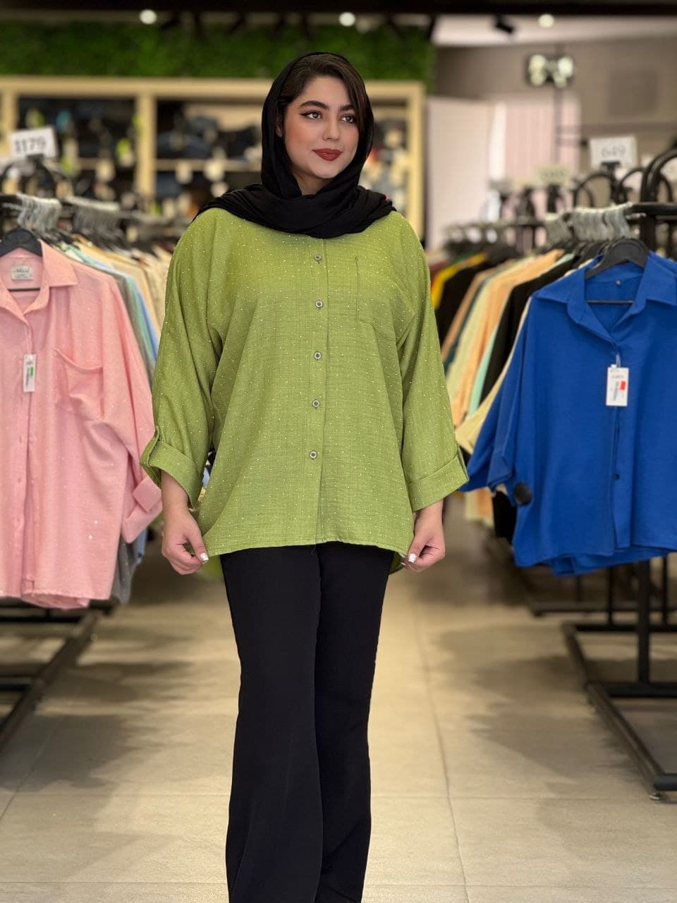 شومیز زنانه مدل نگین