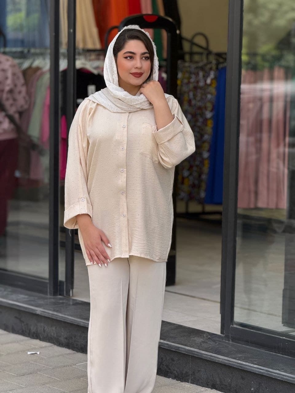 شومیز زنانه مدل نگین — تصویر ۸