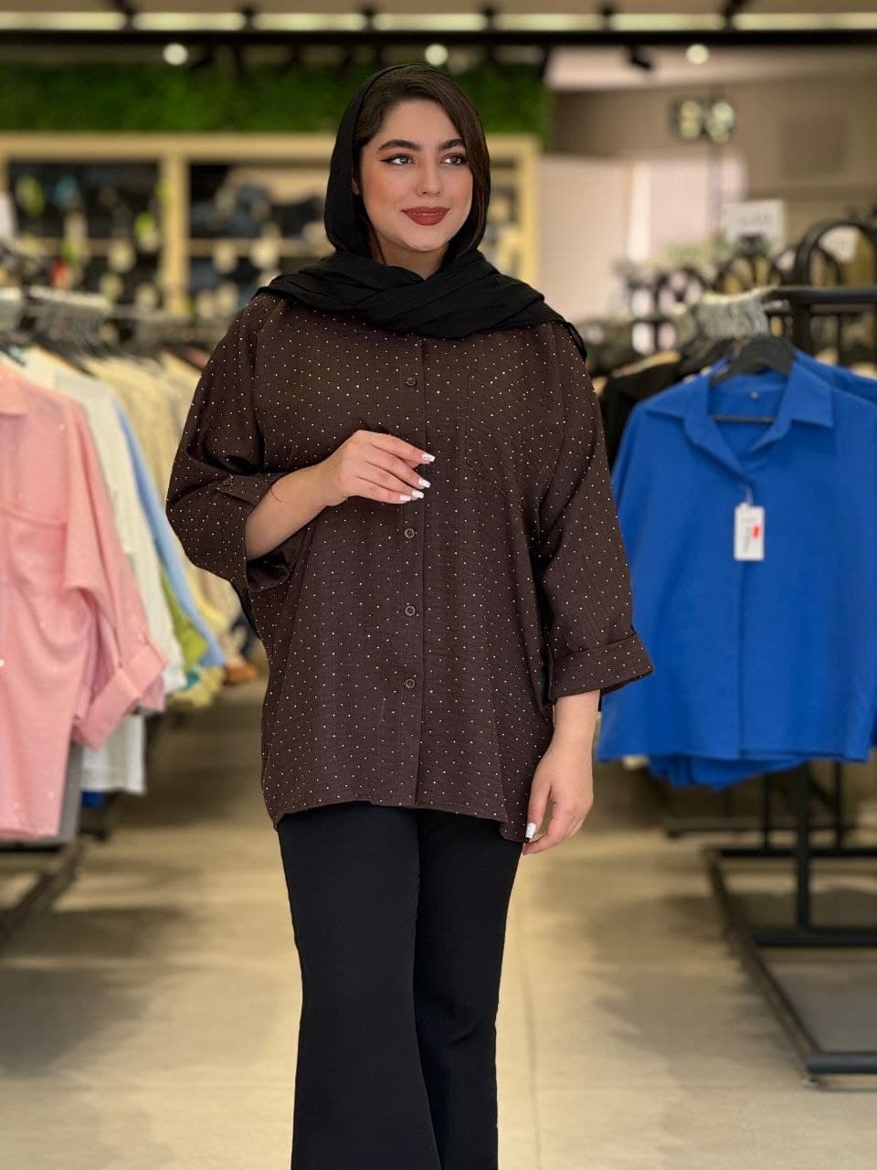 شومیز زنانه مدل نگین — تصویر ۴