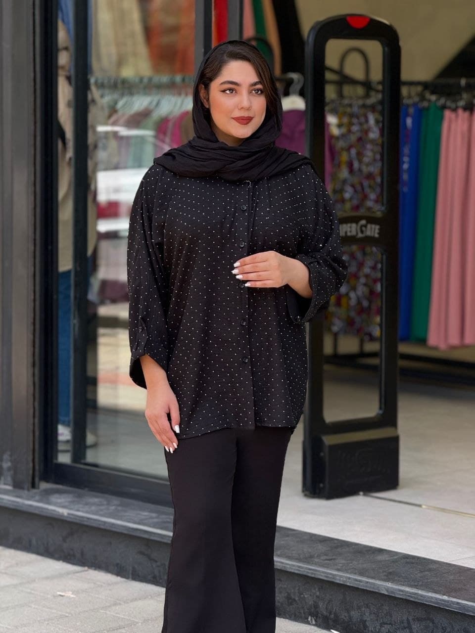 شومیز زنانه مدل نگین — تصویر ۵