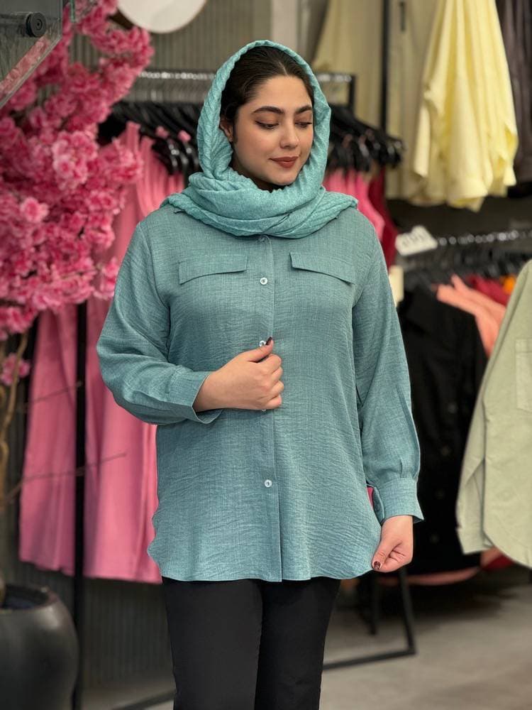 شومیز زنانه مدل بهاره — تصویر ۳