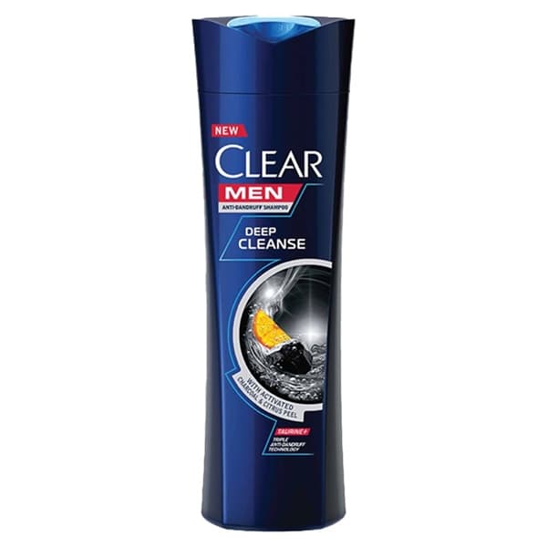 شامپو ضد شوره کلیر مدل Deep Cleanse حجم 315 میل | ذغال فعال و نعناع