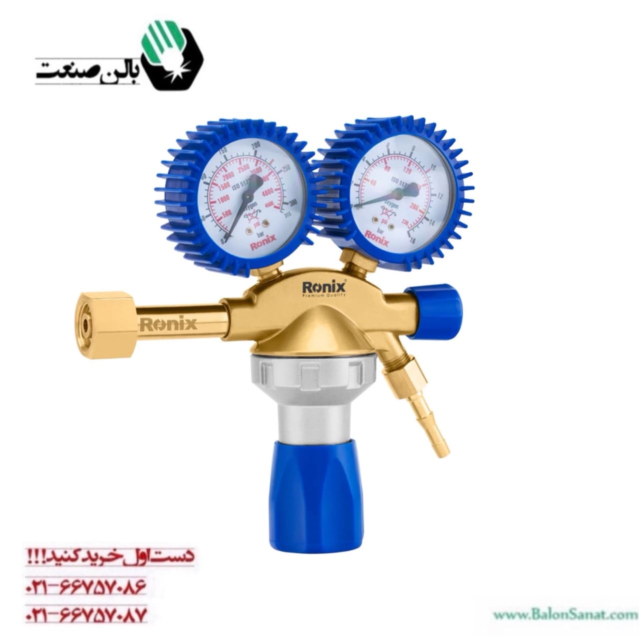مانومتر اکسیژن رونیکس مدل RH4510 — تصویر ۲
