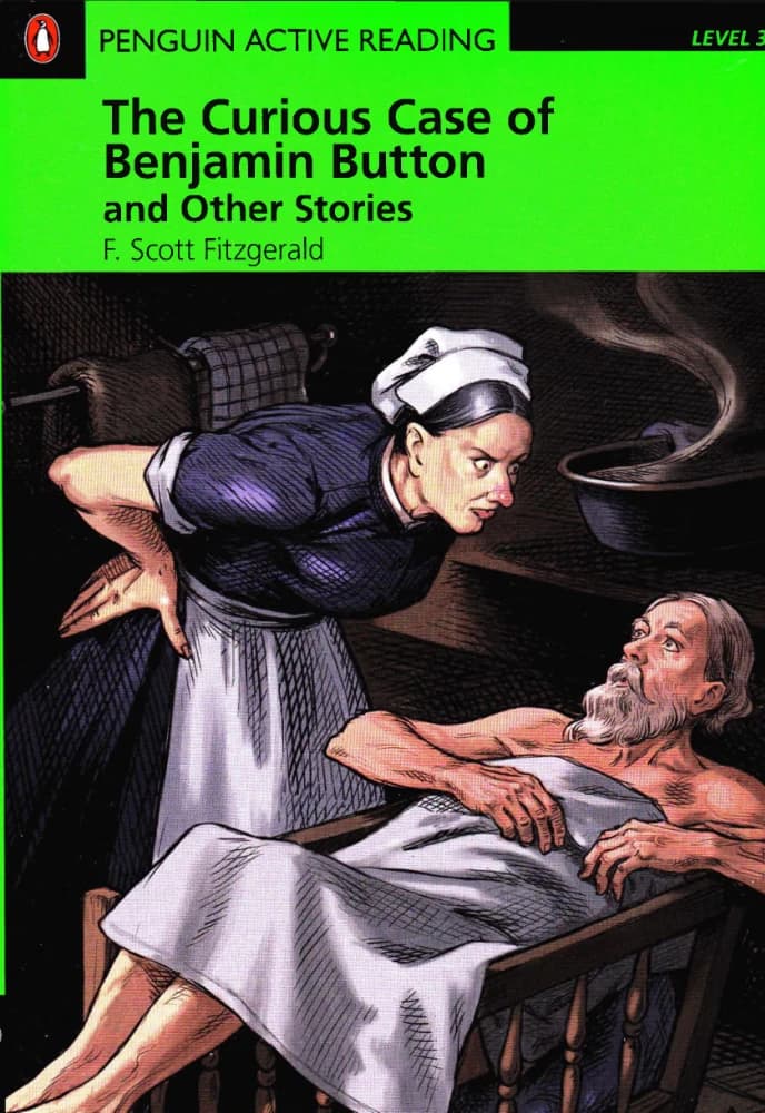 کتاب The Curious Case of Benjamin Button Level 3 (مورد عجیب بنجامین باتن سطح 3) نسخه انگلیسی PDF | F. Scott Fitzgerald