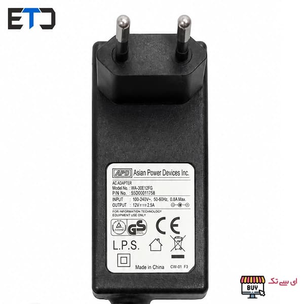 آداپتور 12 ولت 2.1 آمپر 12V-2.1A آلمانی تلکام Telekom — تصویر ۳