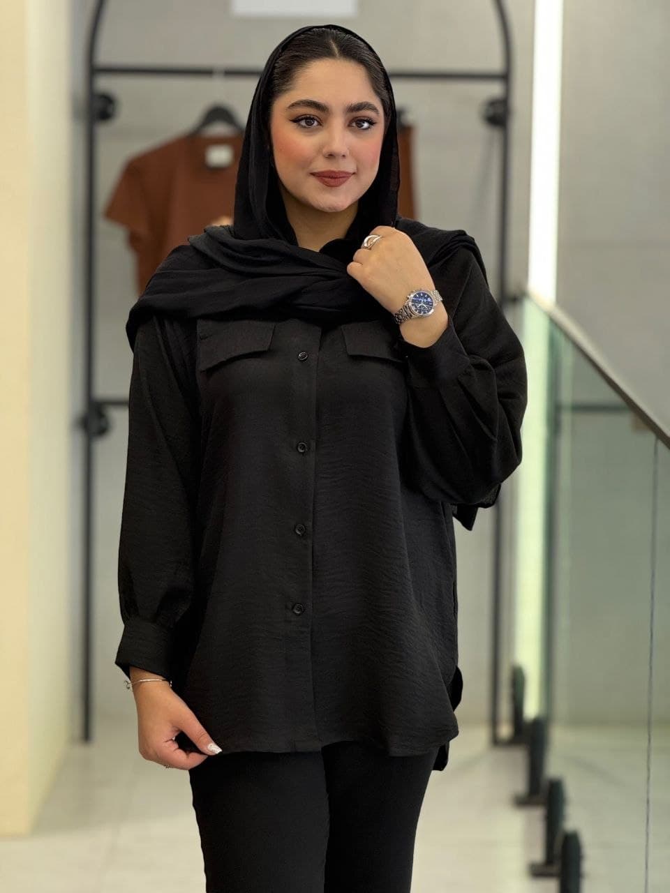 شومیز زنانه مدل مینا — تصویر ۴