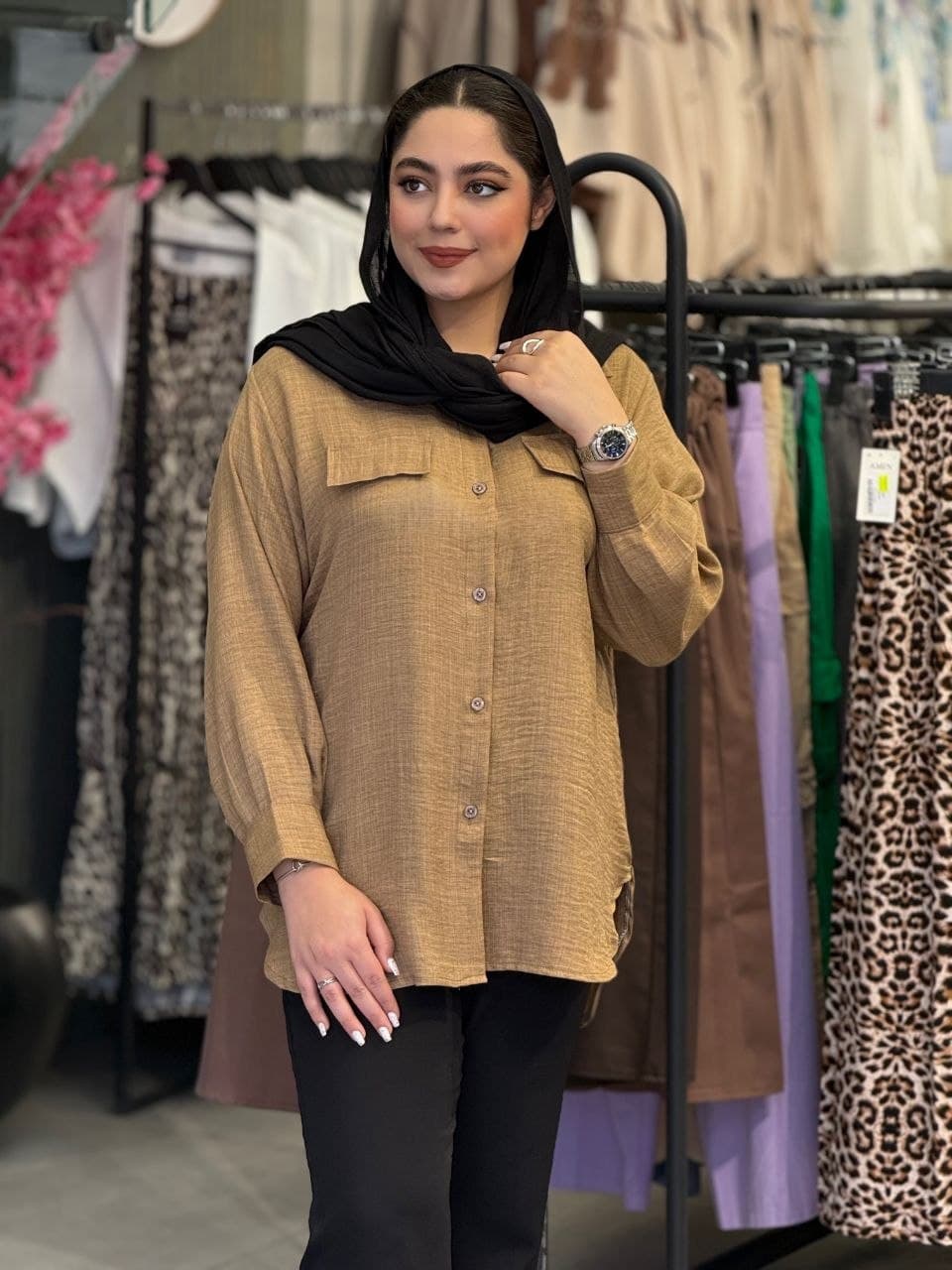 شومیز زنانه مدل مینا — تصویر ۳