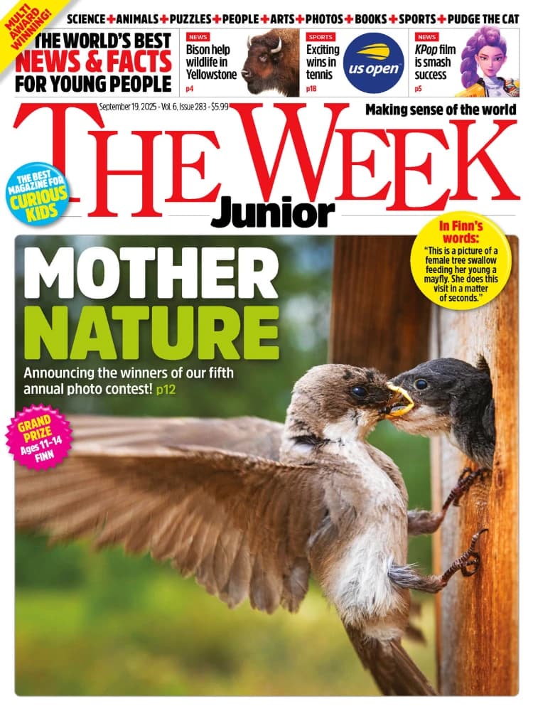 کتاب The Week Junior USA 09.19.2025 (هفتهنامه جونیور نسخه آمریکا 19 سپتامبر 2025) نسخه انگلیسی PDF | نامشخص