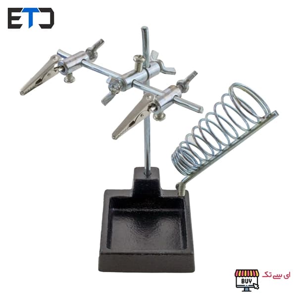 گیره مونتاژ به همراه پایه هویه چدنی
