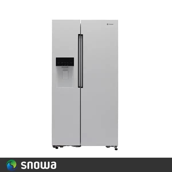 ساید بای ساید اسنوا سری نوژا 28 فوت مدل S1DI-S100-W سفید متالیک