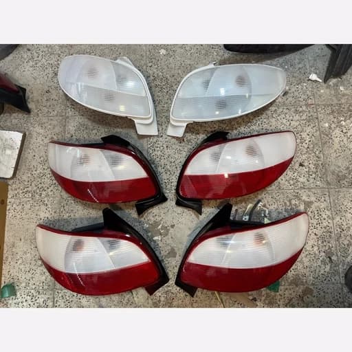 چراغ خطر بالا سفید پژو ۲۰۶ و ۲۰۷ | چراغ عقب اسپرت — تصویر ۵