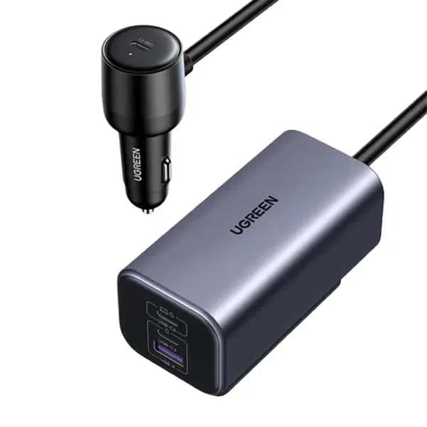 شارژر فندکی Type C 150W با فناوری PD 3.1 یوگرین مدل EC706