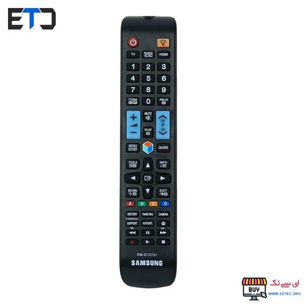 کنترل تلویزیون سامسونگ بلند 1078 میکروسوئیچ پشت مخمل
