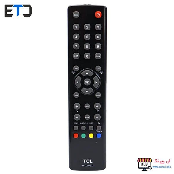 ریموت کنترل تلویزیون تی سی ال TCL RC2000E02 میکروسوئیچی
