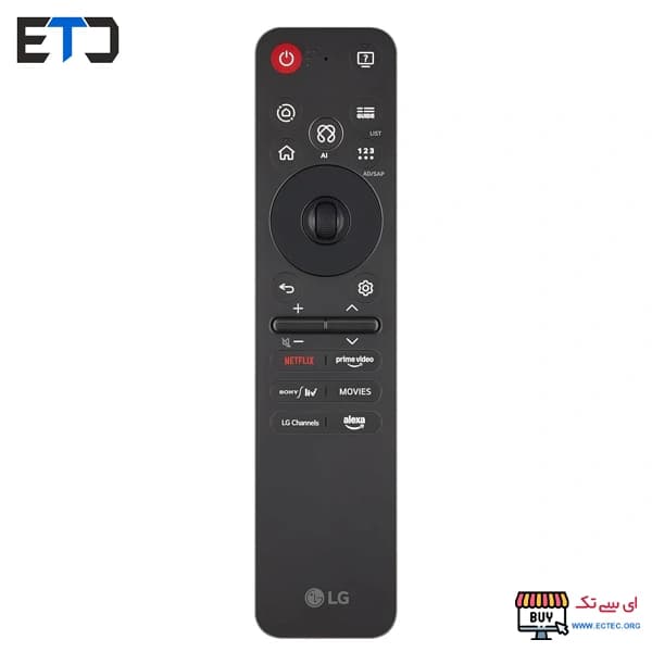 ریموت کنترل هوشمند تلویزیون ال جی مدل MR25GA — تصویر ۲