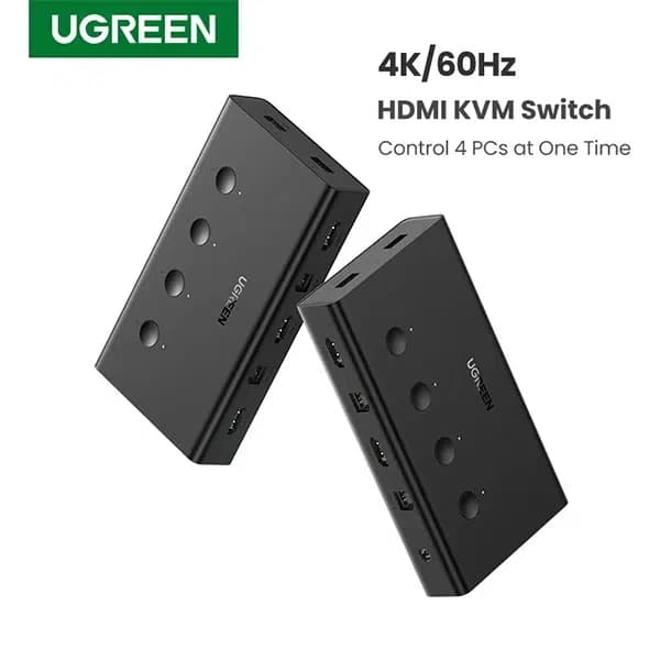 سوئیچ چهار پورت KVM یوگرین مدل CM293 — تصویر ۲