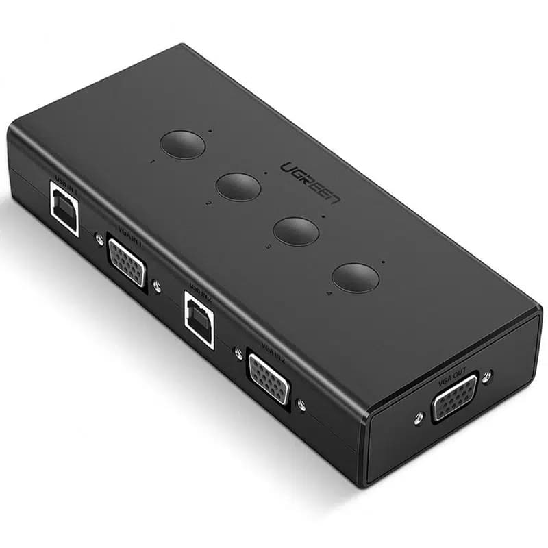 سوییچ 4 پورت USB KVM یوگرین مدل CM154 — تصویر ۶
