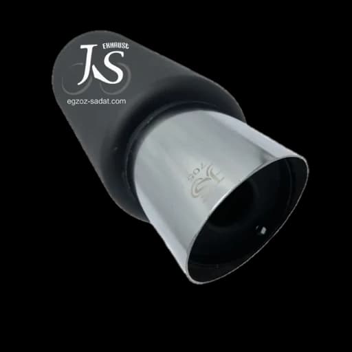 منبع اگزوز 705 سایلنسردار برند JS صدای بم شهری سایز بزرگ