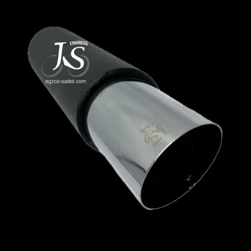 منبع اگزوز 713 سایلنسردار برند JS دو حالته با صدای ریس مسابقهای