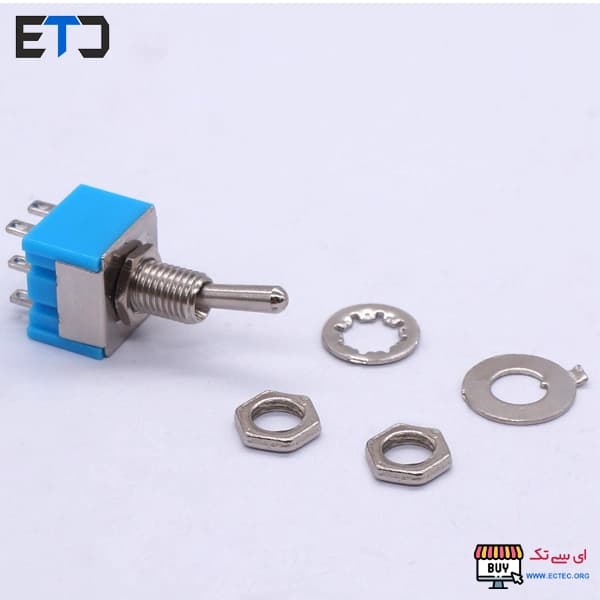 کلید کلنگی کوچک 6 پایه 2 حالت MTS-2 — تصویر ۶