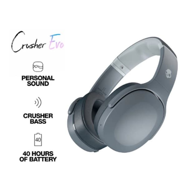 هدفون بی سیم اسکال کندی مدل Crusher Evo (Open Box) — تصویر ۴